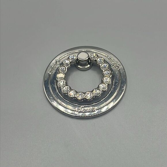 Sonix Magnetic Silver-tone Ring with Rhinestones for MagSafe iPhone - Picture 1 of 4